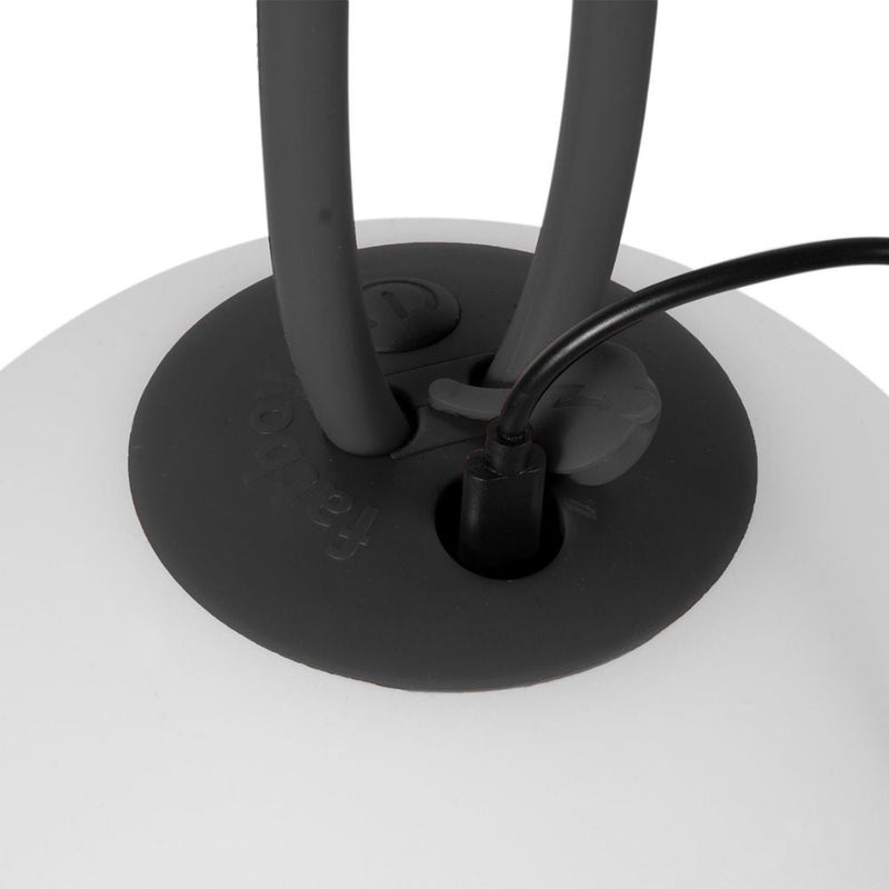 Fatboy Bolleke Hanging Light Rechargeable LED light via USB connection | Portable ambient lighting | 3 Brightness Mode | IP55 Splashproof | 100 cm hanging loop, 20 cm Light | Anthracite - Image 5